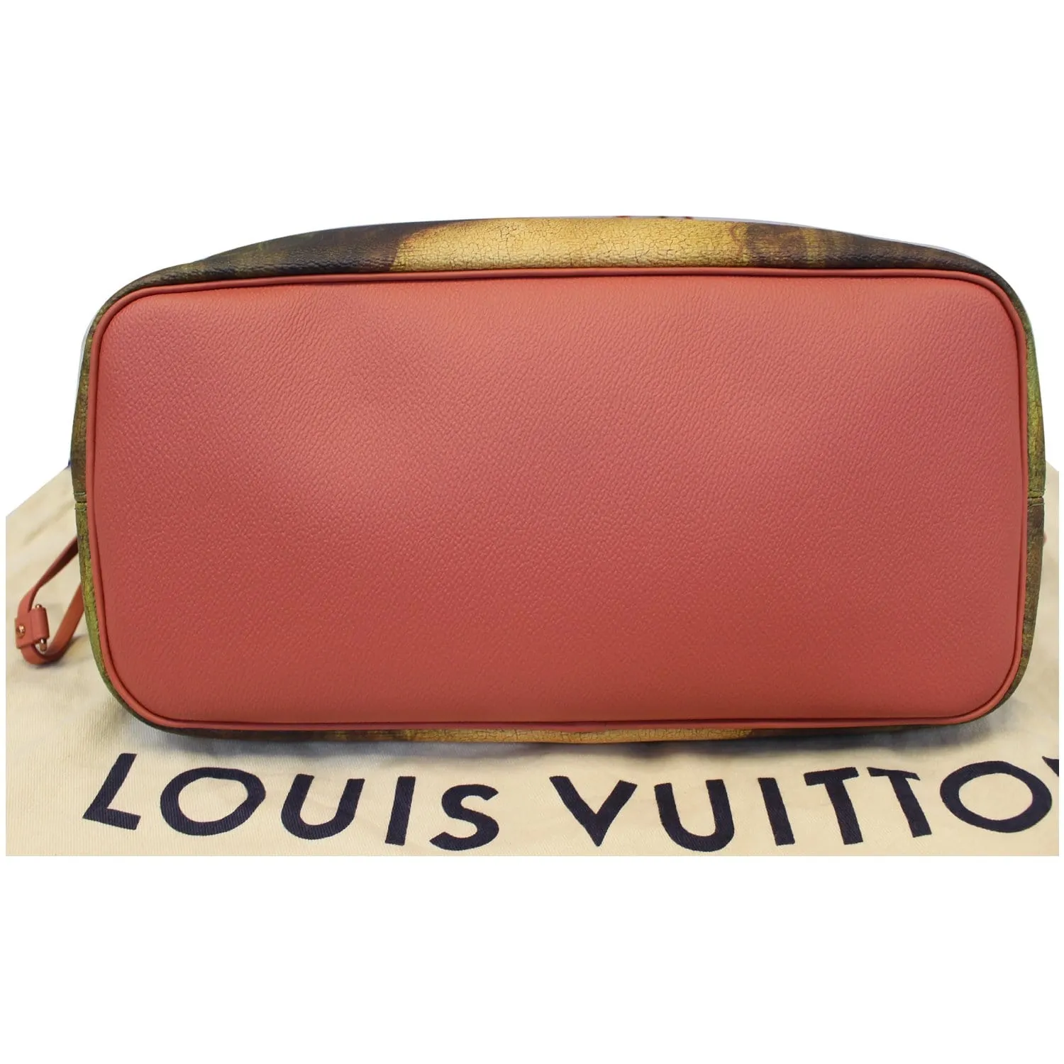 LOUIS VUITTON Jeff Koons Da Vinci Neverfull MM Shoulder Bag