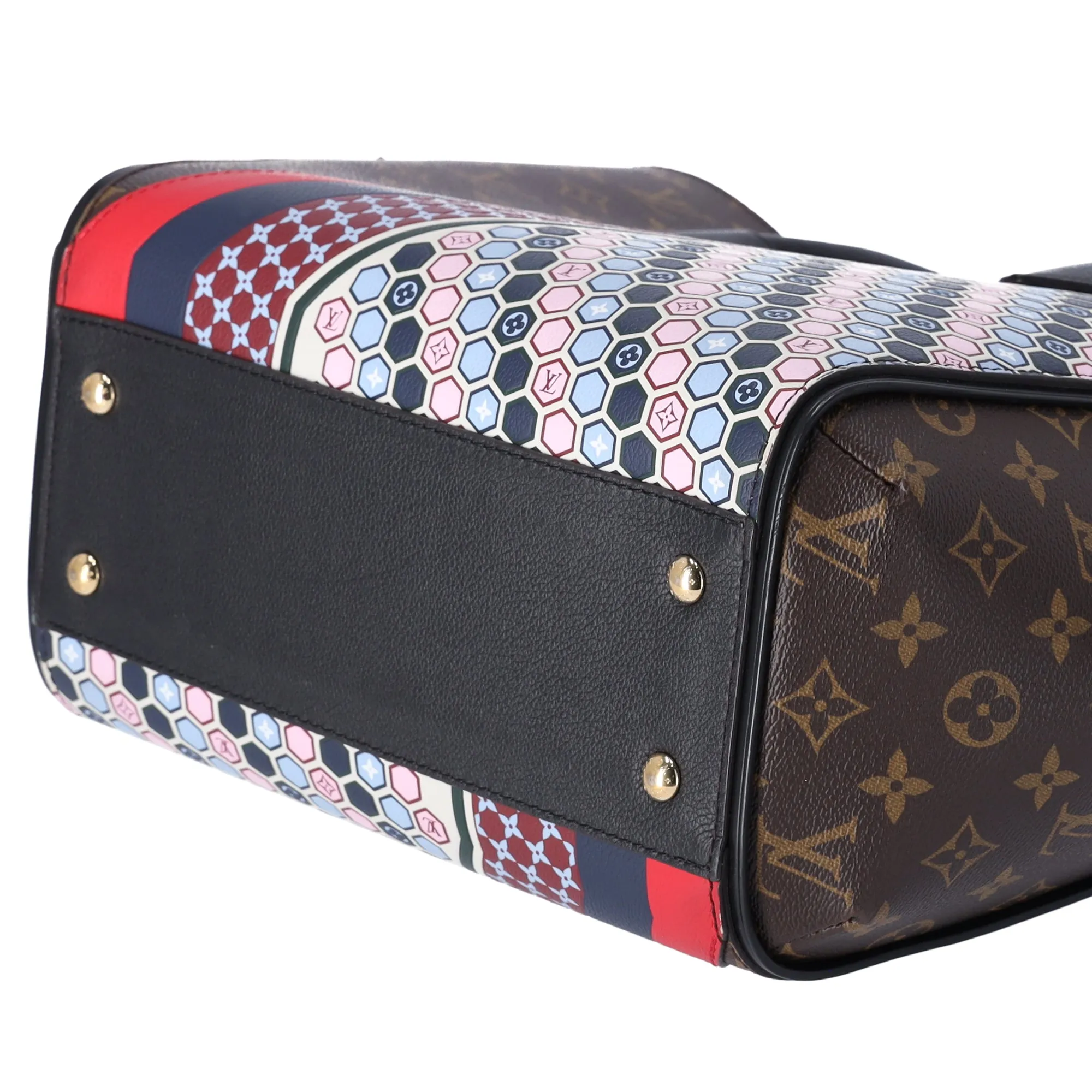 Louis Vuitton Kimono MM Tote Limited Edition Monogram Multicolor Graphic Pattern
