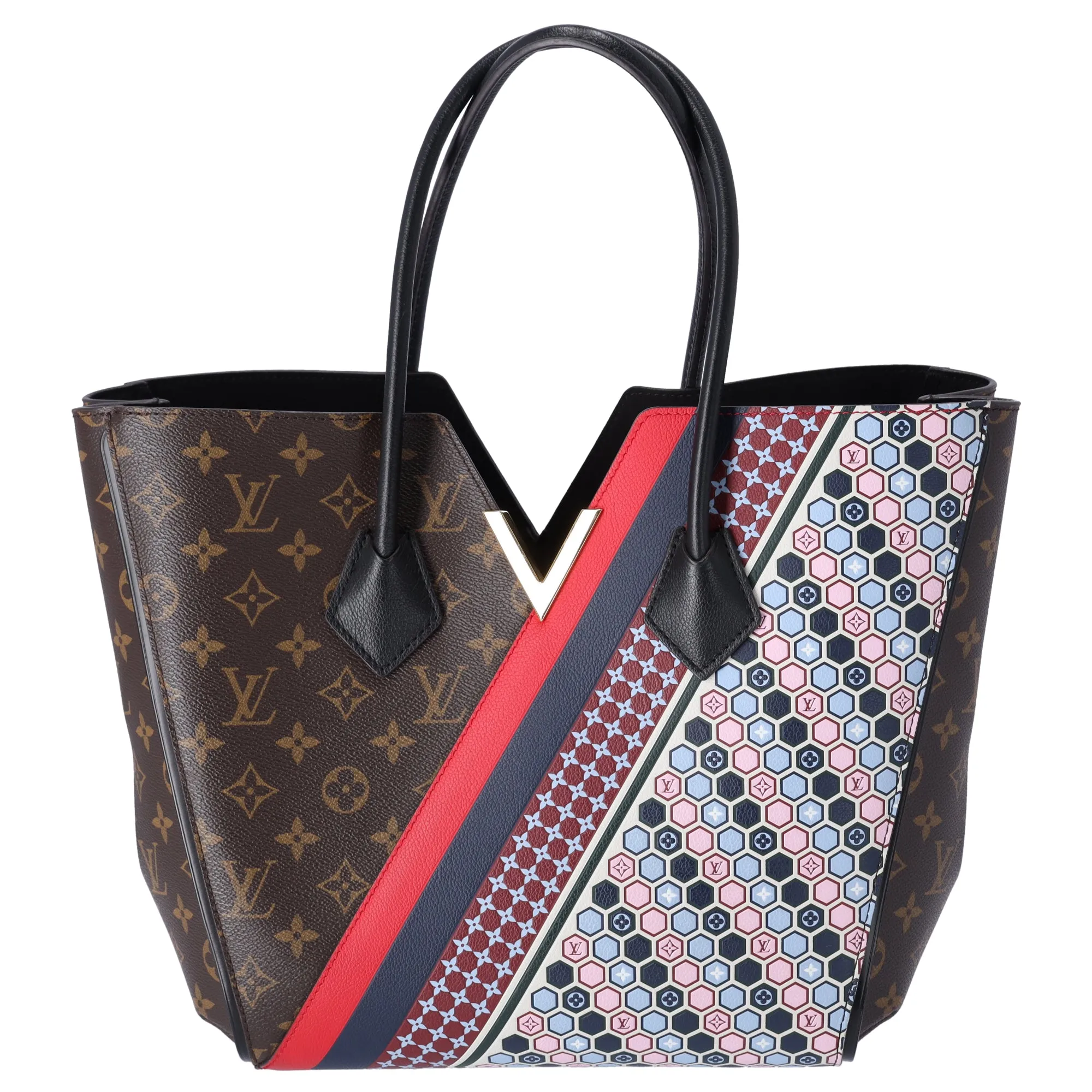 Louis Vuitton Kimono MM Tote Limited Edition Monogram Multicolor Graphic Pattern