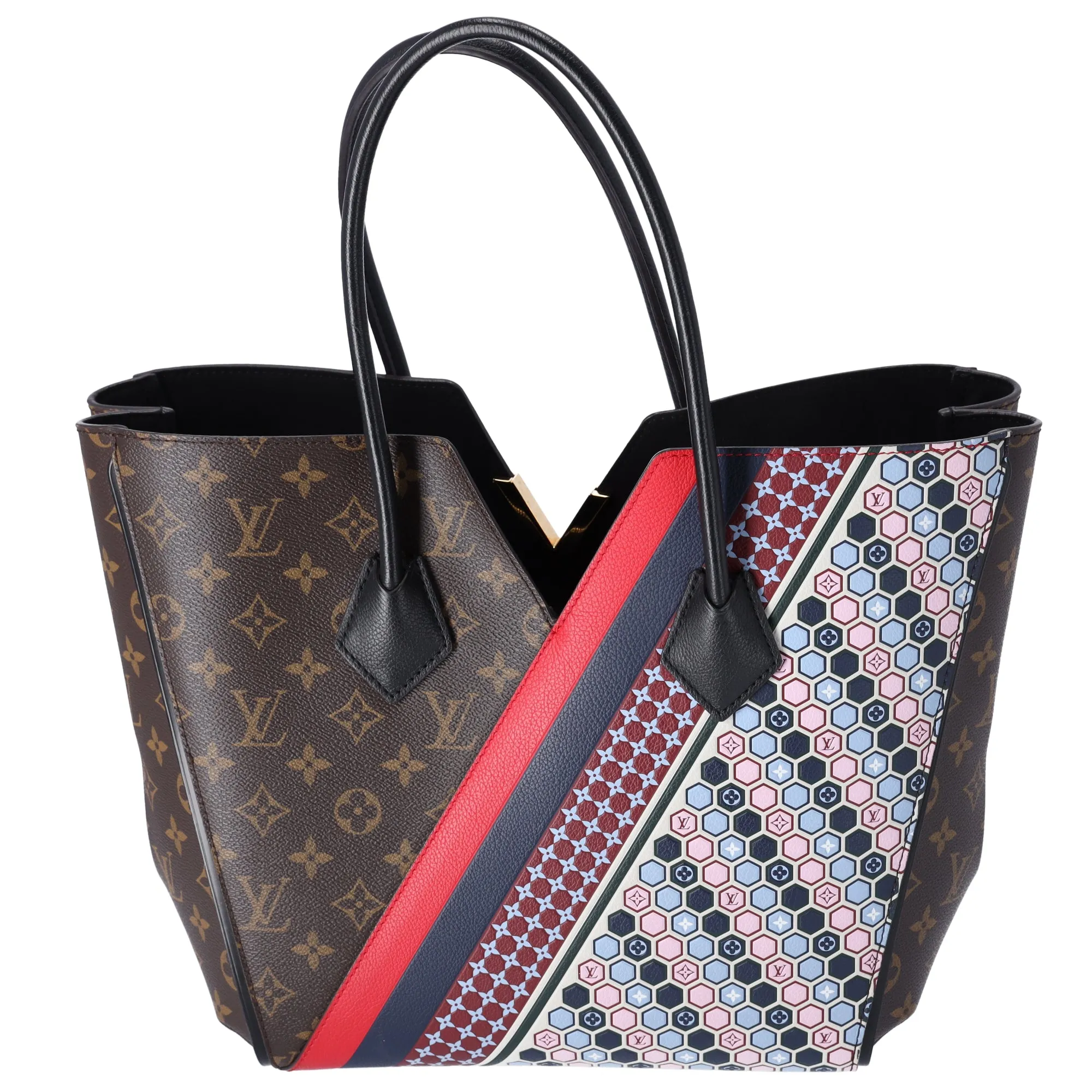 Louis Vuitton Kimono MM Tote Limited Edition Monogram Multicolor Graphic Pattern