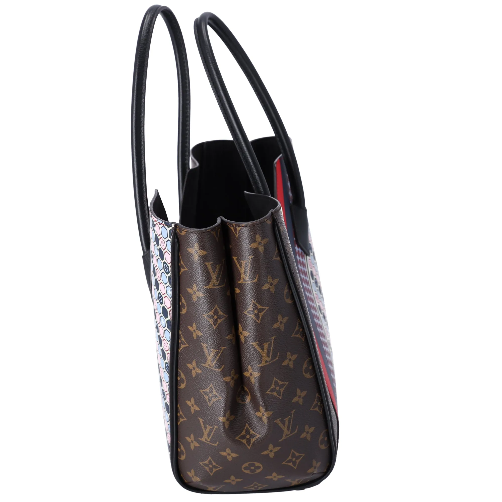 Louis Vuitton Kimono MM Tote Limited Edition Monogram Multicolor Graphic Pattern