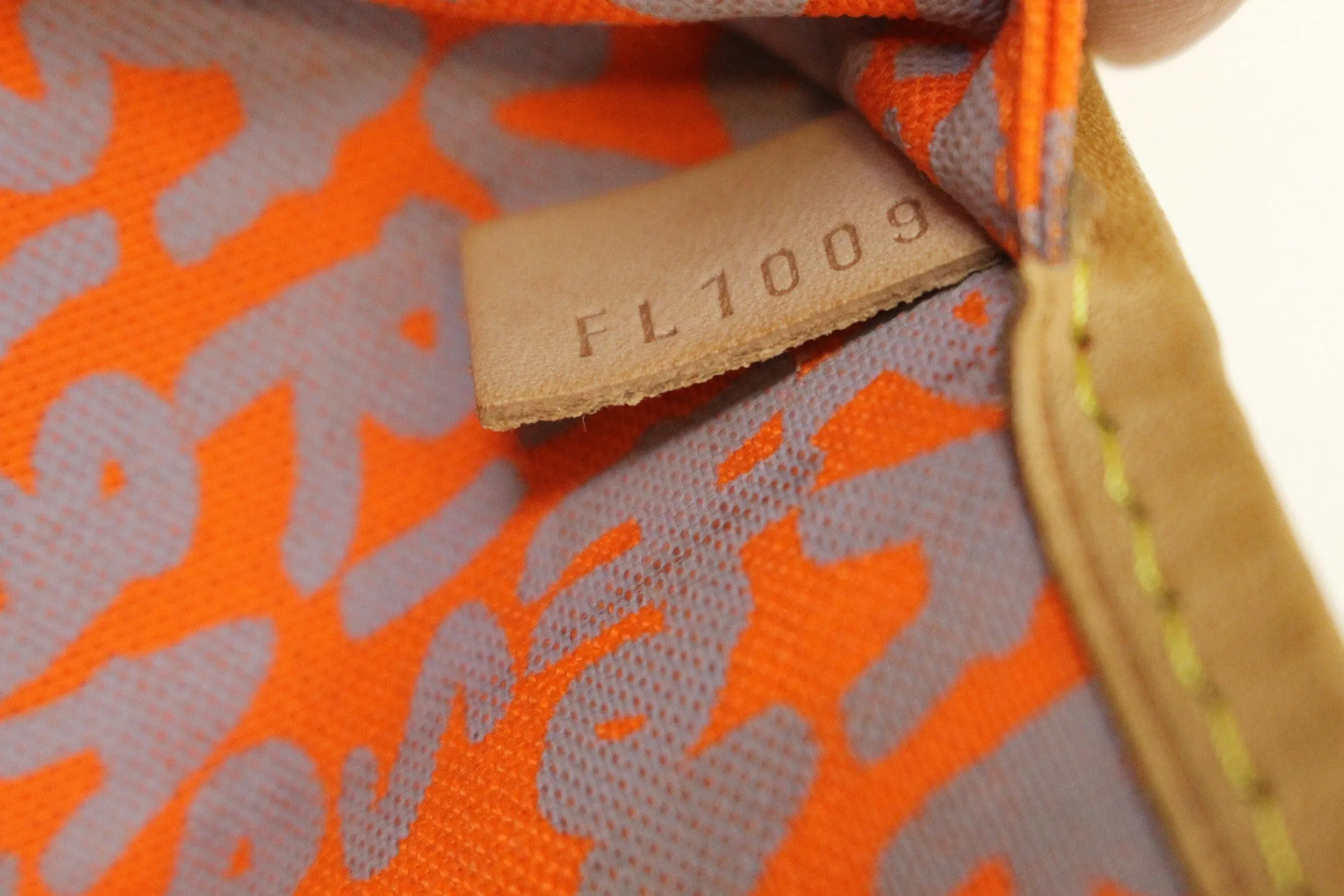 LOUIS VUITTON Limited Edition Orange Stephen Sprouse Graffiti Neverfull GM