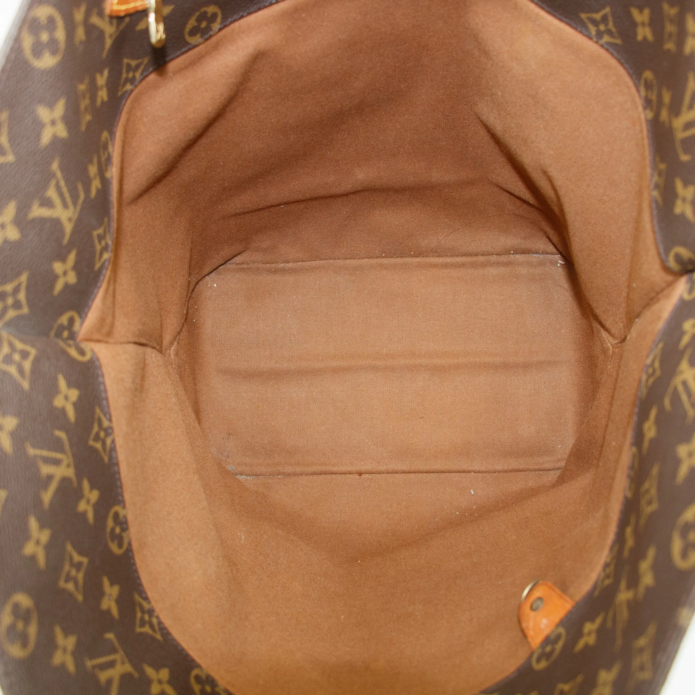 Louis Vuitton Monogram Canvas Sac Shopping Tote Bag Brown #3205