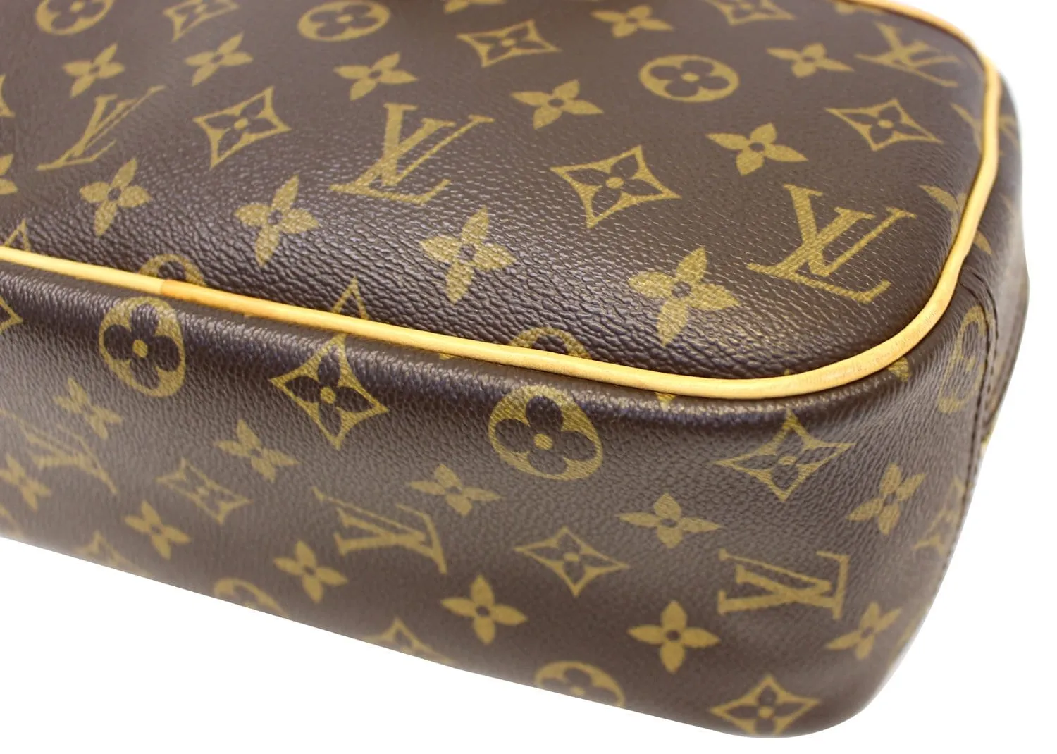 LOUIS VUITTON Monogram Canvas Trouville Boston Travel Handbag