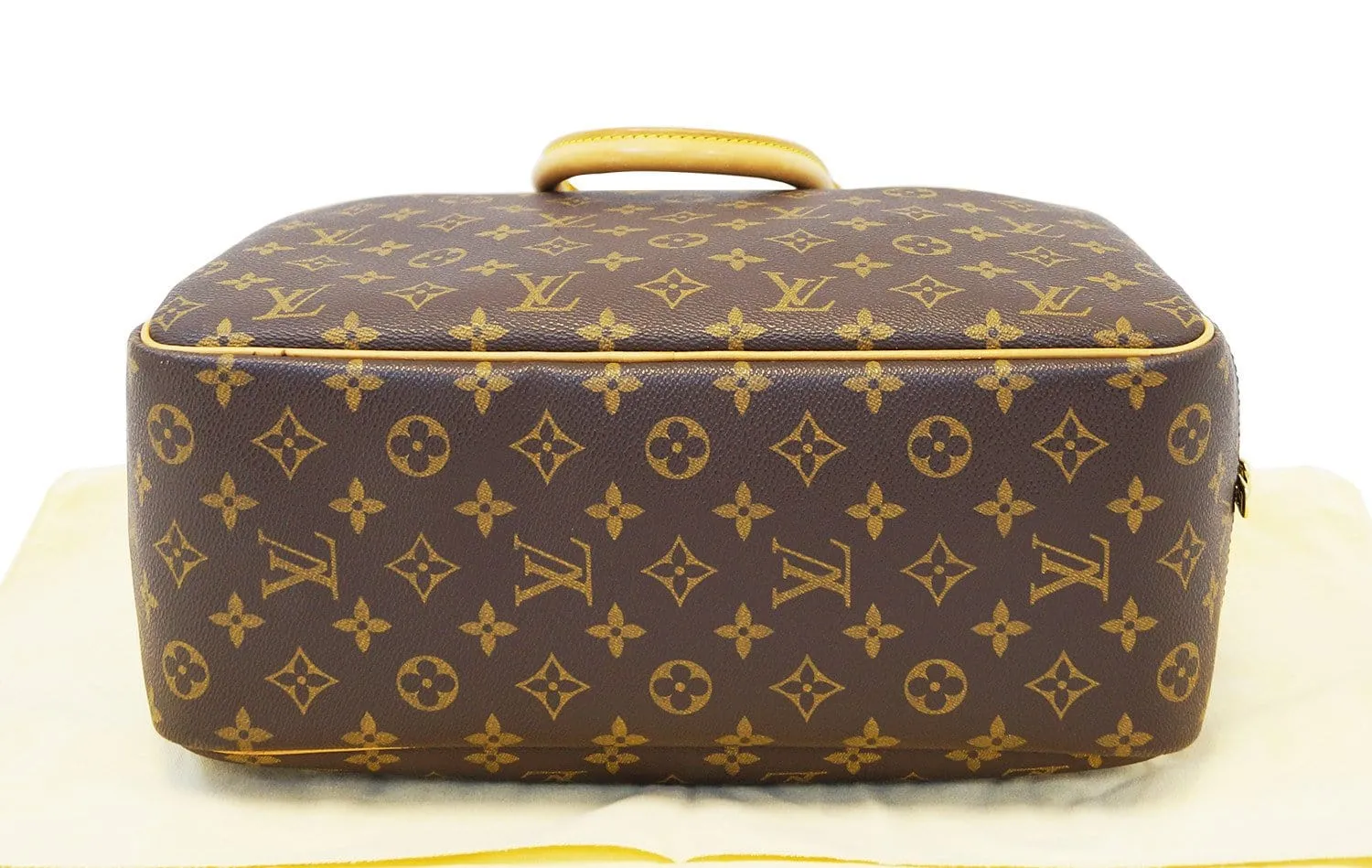 LOUIS VUITTON Monogram Deauville Boston Travel Handbag