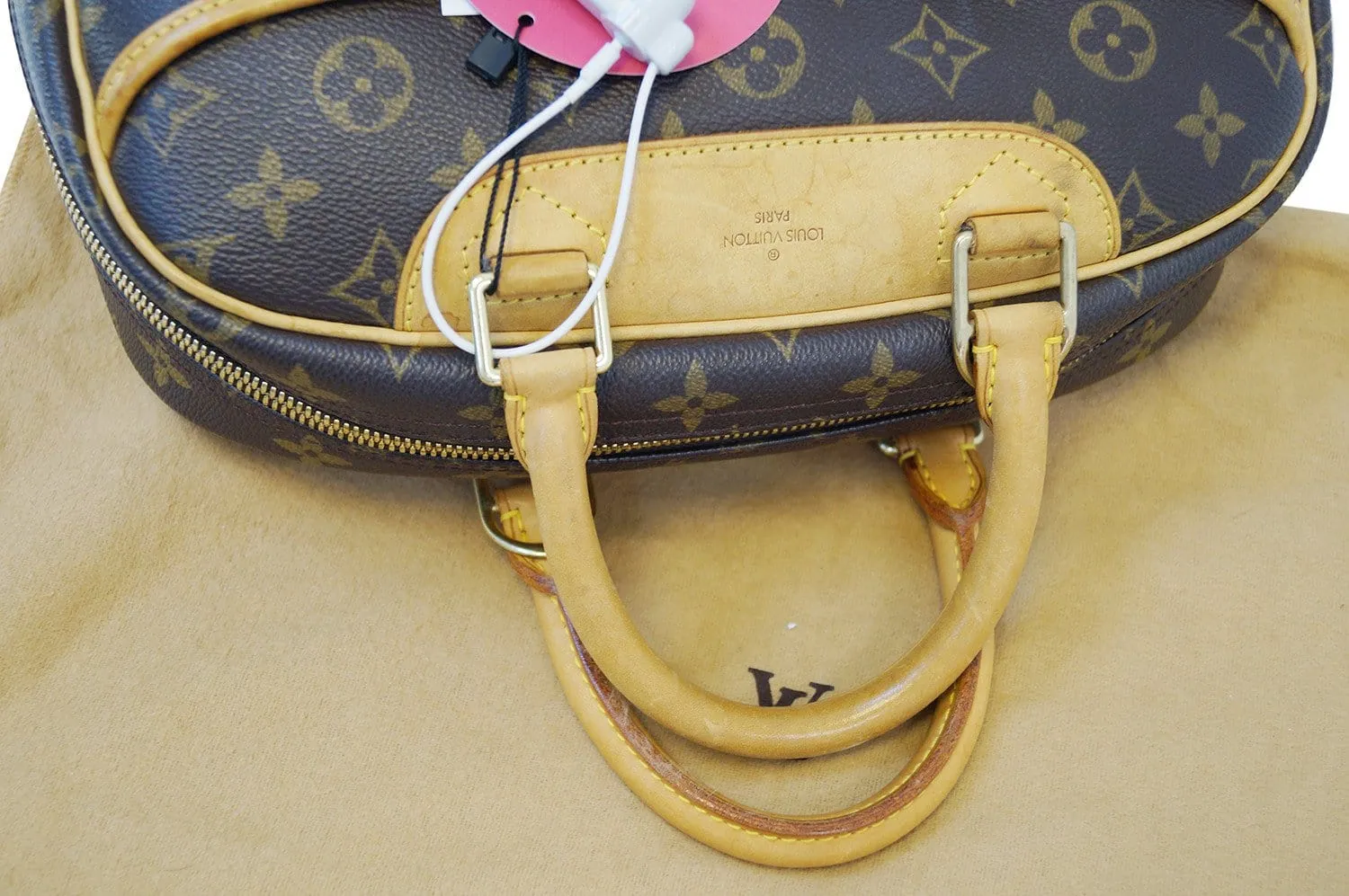 LOUIS VUITTON Monogram Trouville Boston Travel Handbag - Final Call