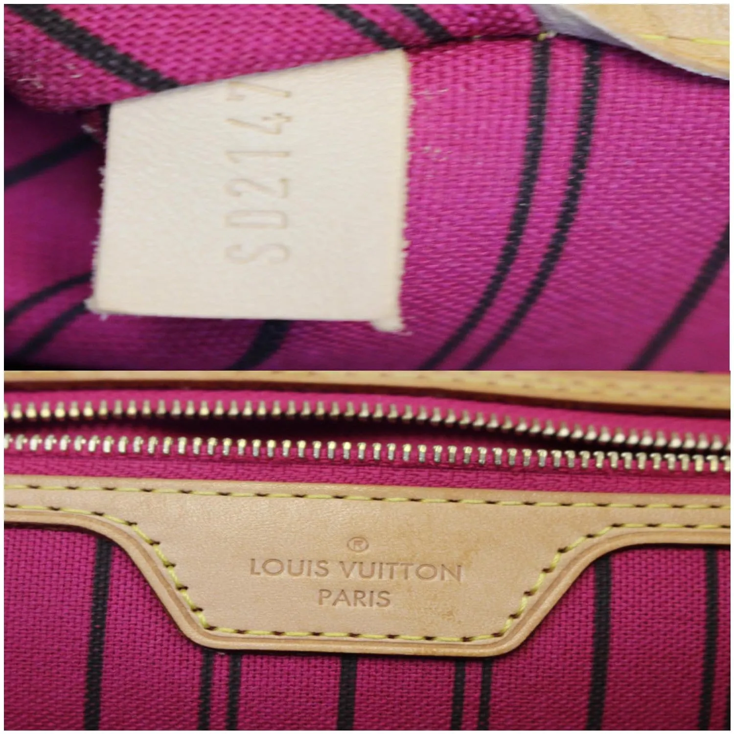 LOUIS VUITTON Neverfull GM Monogram Canvas Tote Shoulder Bag Brown