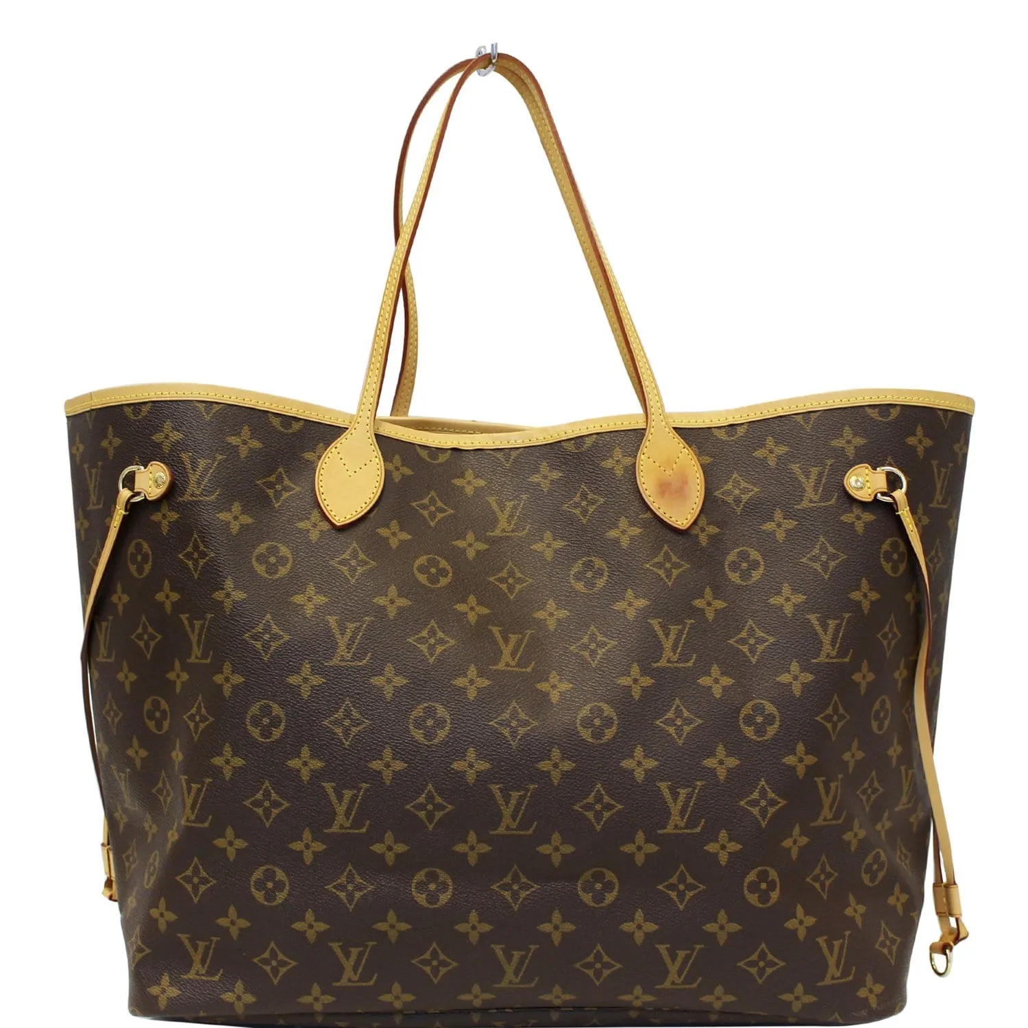 LOUIS VUITTON Neverfull GM Monogram Canvas Tote Shoulder Bag Brown