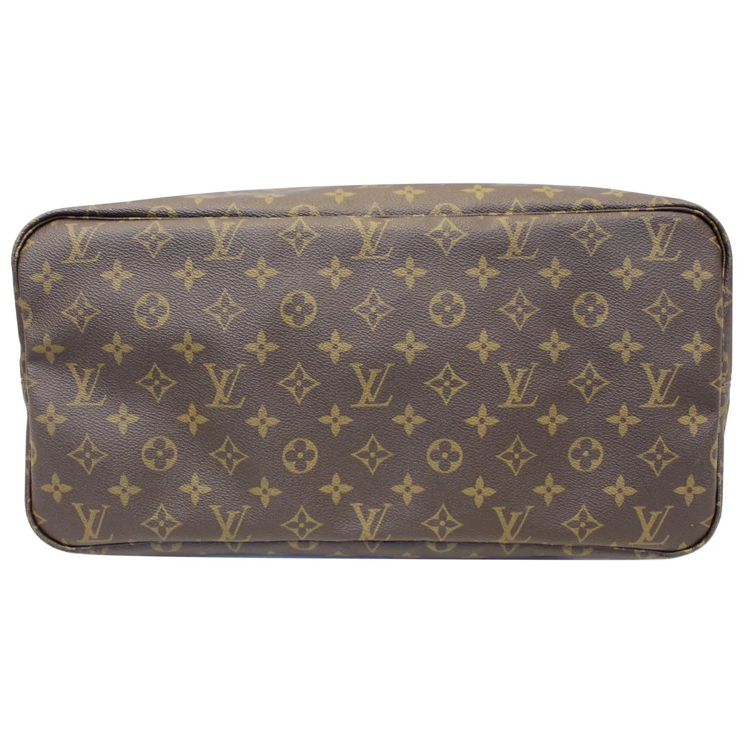 LOUIS VUITTON Neverfull GM Monogram Canvas Tote Shoulder Bag Brown