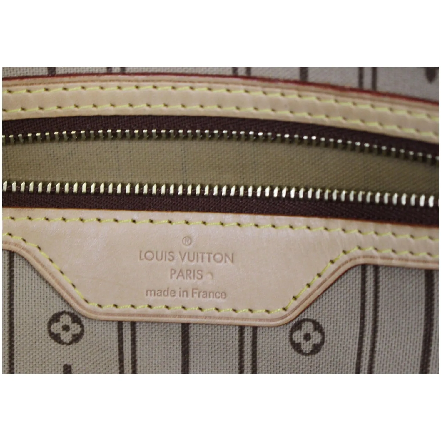 LOUIS VUITTON Neverfull GM Monogram Canvas Tote Shoulder Bag Brown