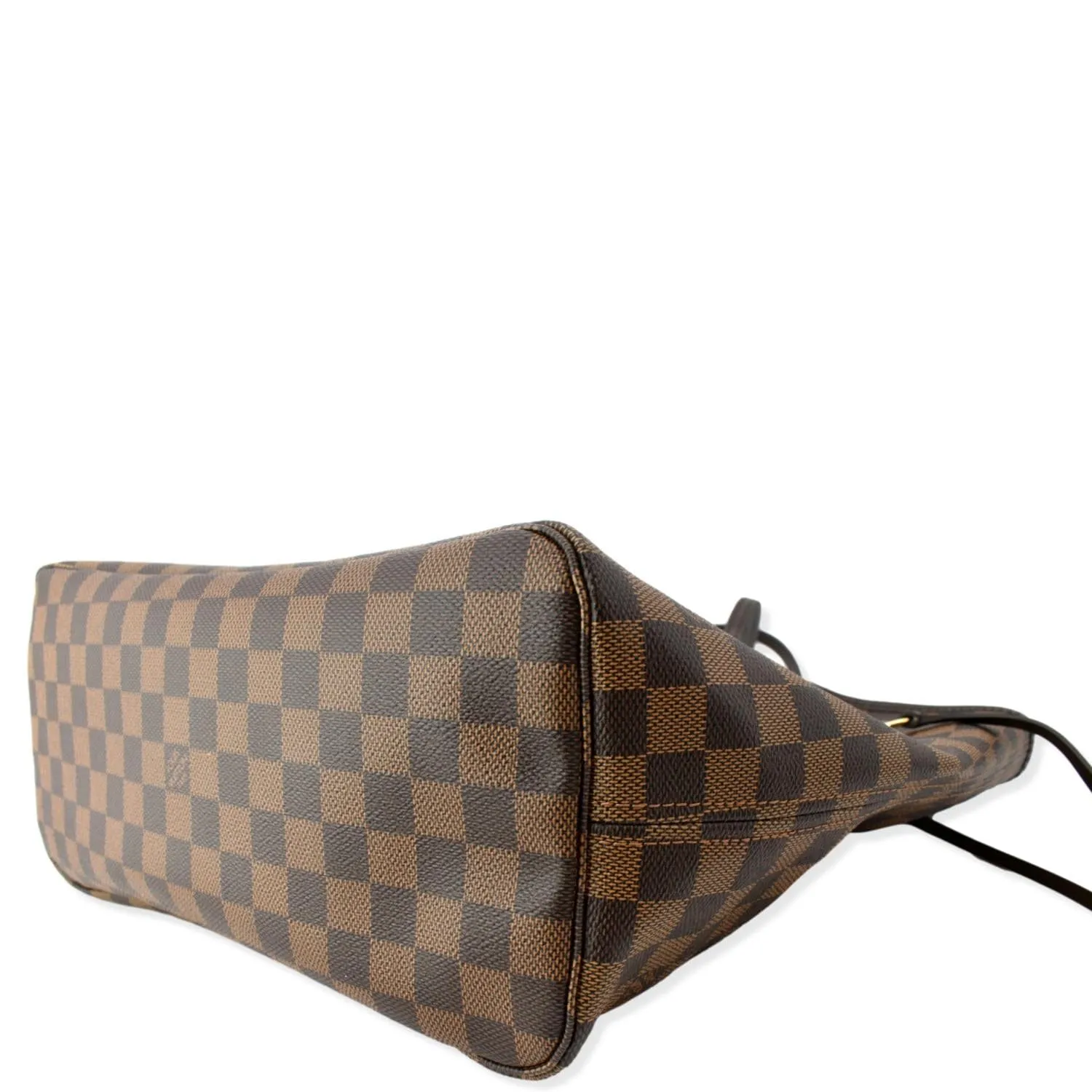 LOUIS VUITTON  Neverfull MM Damier Ebene Tote Bag Brown