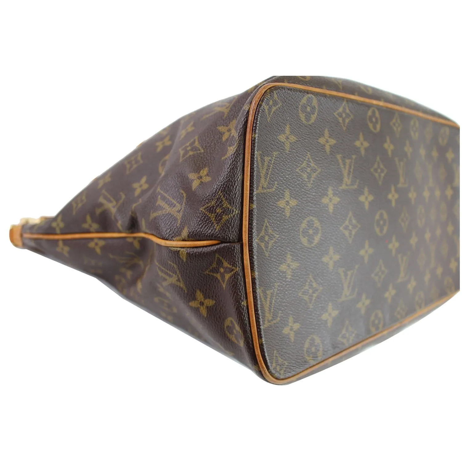 LOUIS VUITTON Palermo GM Monogram Canvas Tote Shoulder Bag Brown