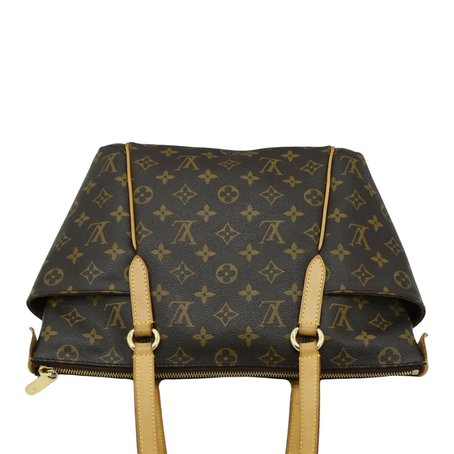 LOUIS VUITTON Totally PM Monogram Canvas Shoulder Tote Bag Brown