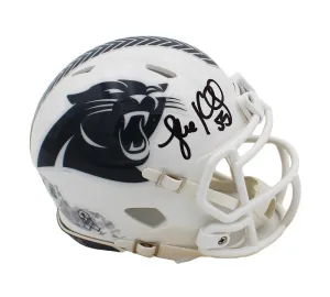 Luke Kuechly Signed Carolina Panthers Speed Salute to Service 3 NFL Mini Helmet