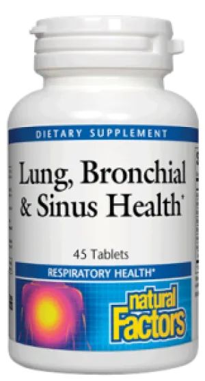 Lung, Bronchial & Sinus Health, tabs