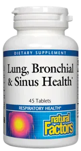 Lung, Bronchial & Sinus Health, tabs
