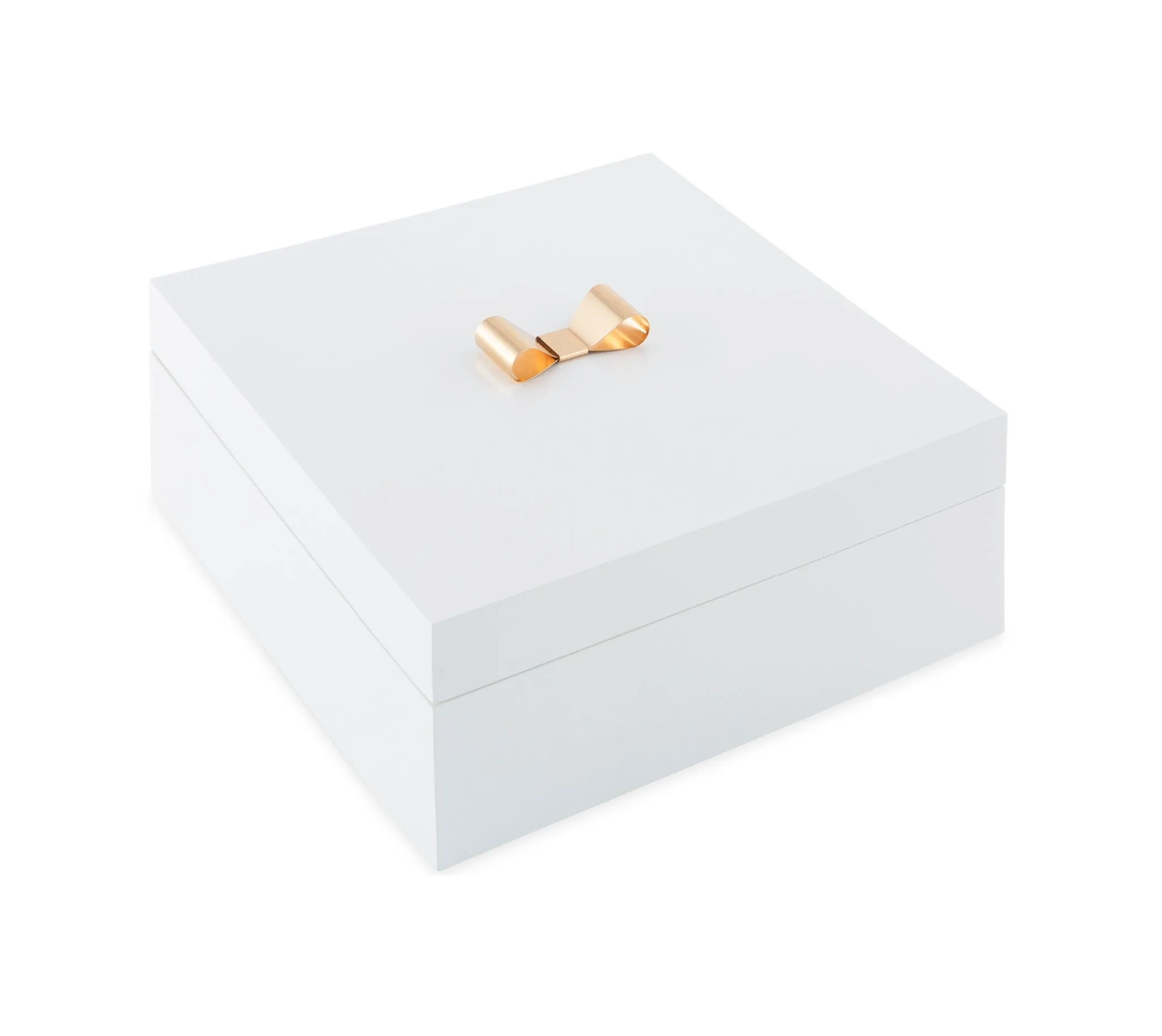 LUXE GOLD BOW BOX
