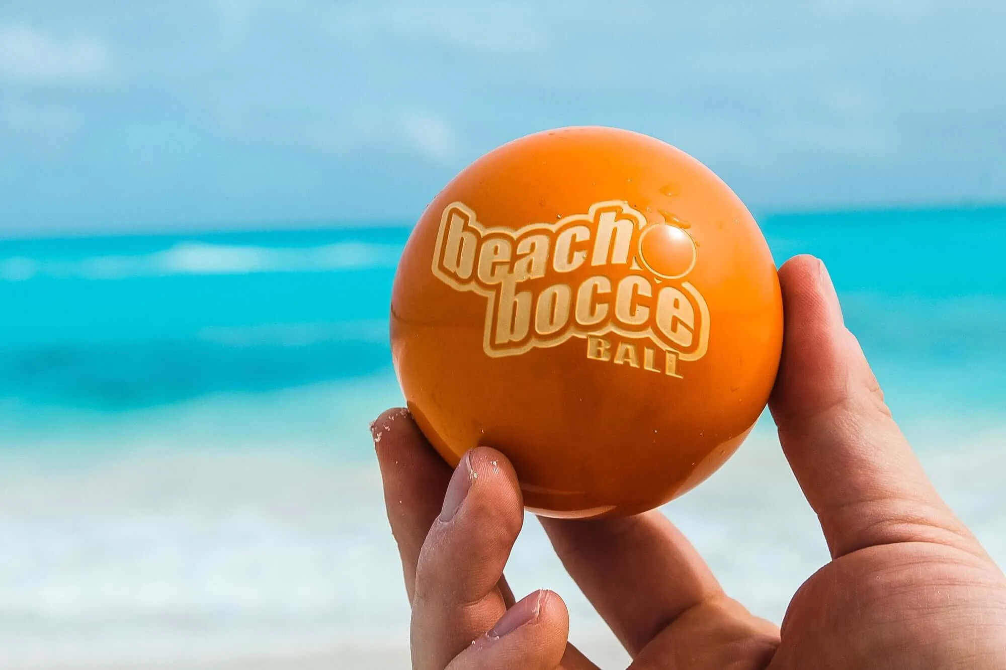 Luxury Beach Bocce Ball Set