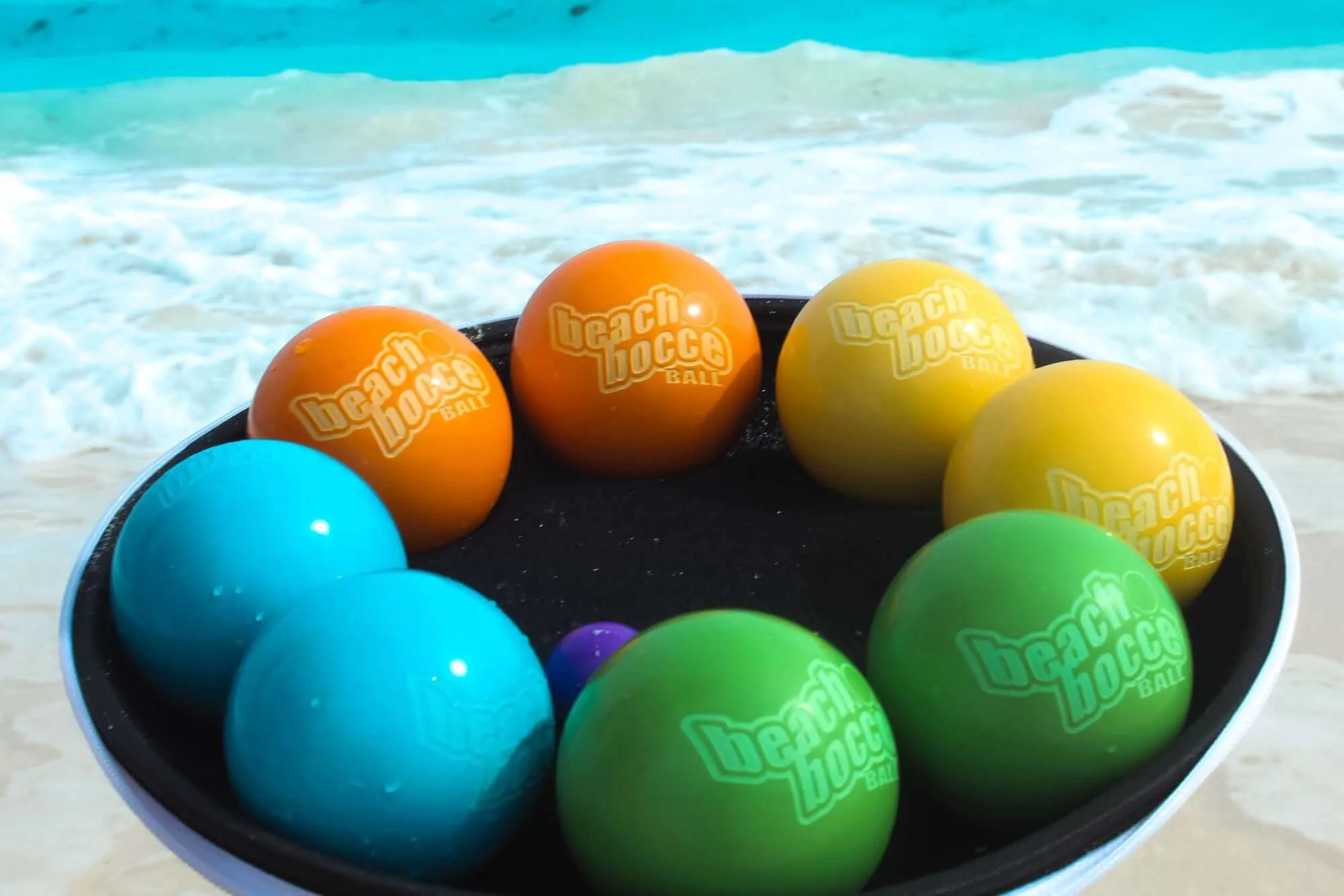 Luxury Beach Bocce Ball Set