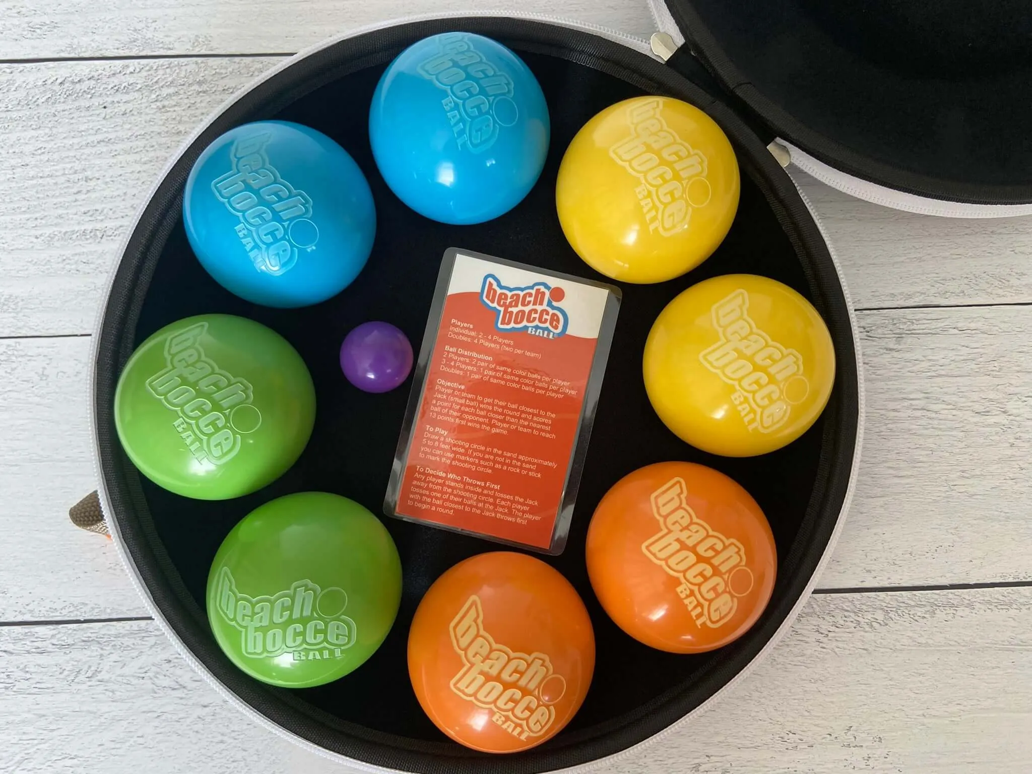 Luxury Beach Bocce Ball Set