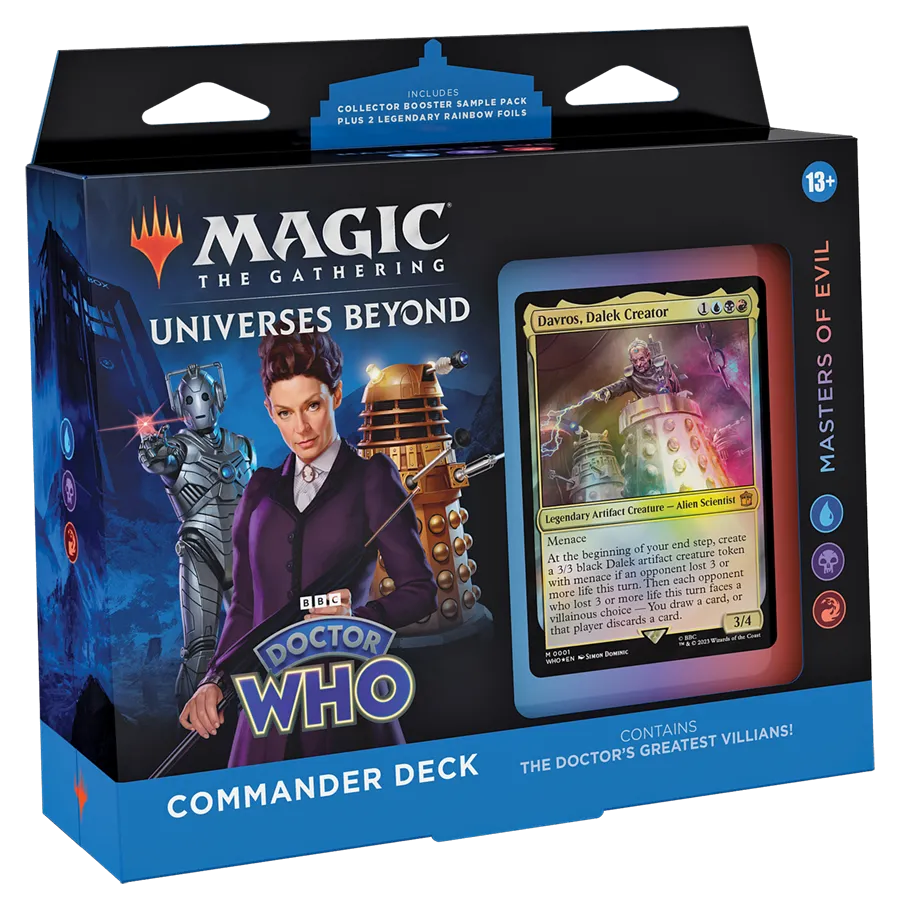 Magic: The Gathering Doctor Who Commander Deck - Masters of Evil