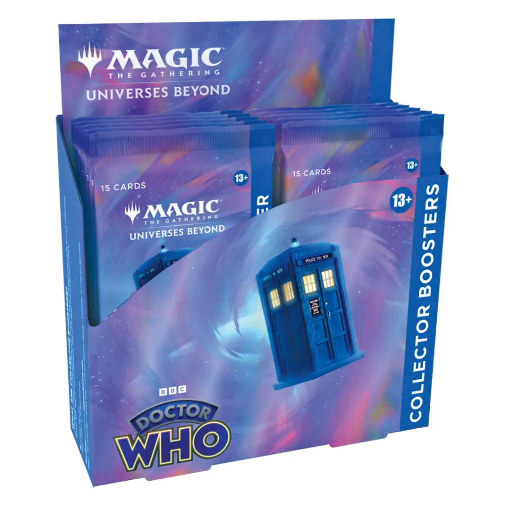 Magic The Gathering | Universes Beyond | Doctor Who - Collector Booster Box
