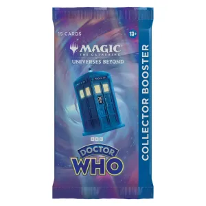 Magic The Gathering | Universes Beyond | Doctor Who - Collector Booster Pack