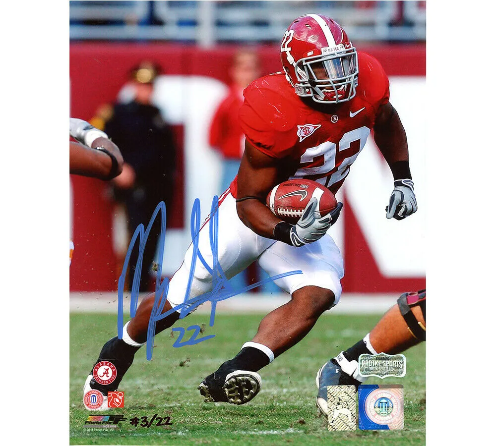 Mark Ingram Signed Alabama Crimson Tide Unframed 8x10 Color Photo - LE of 22