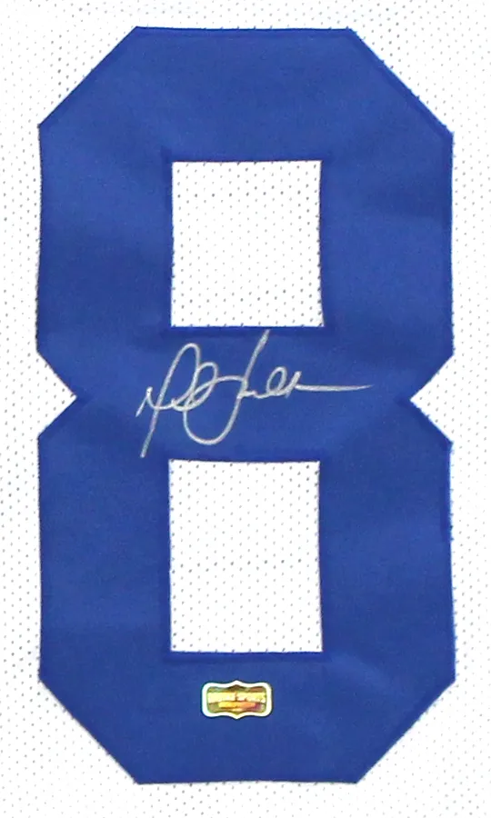 Marshall Faulk Signed Indianapolis White Custom Jersey