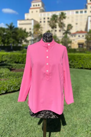 Mary G Crepe Suzanne in Bubblegum