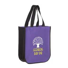 MATTE LAMINATED DESIGNER TOTE BAG -12X8X15