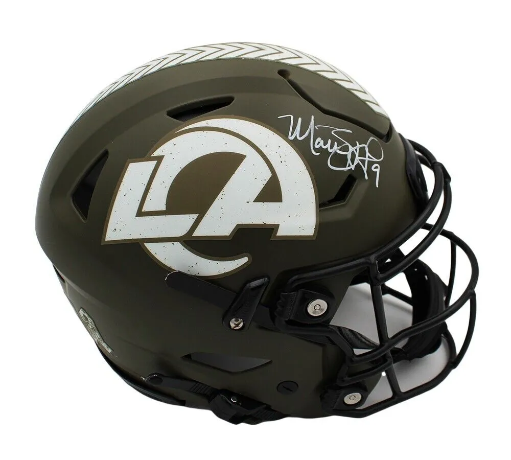 Matthew Stafford Signed Los Angeles Rams Speed Flex Authentic STS Helmet