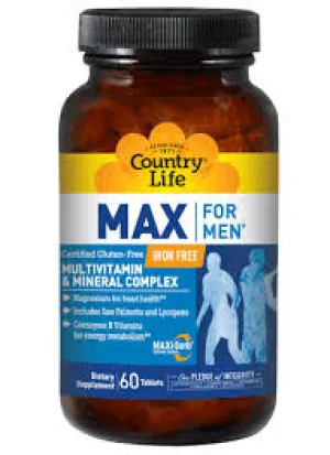 Max for Men ® (Iron Free), TABS