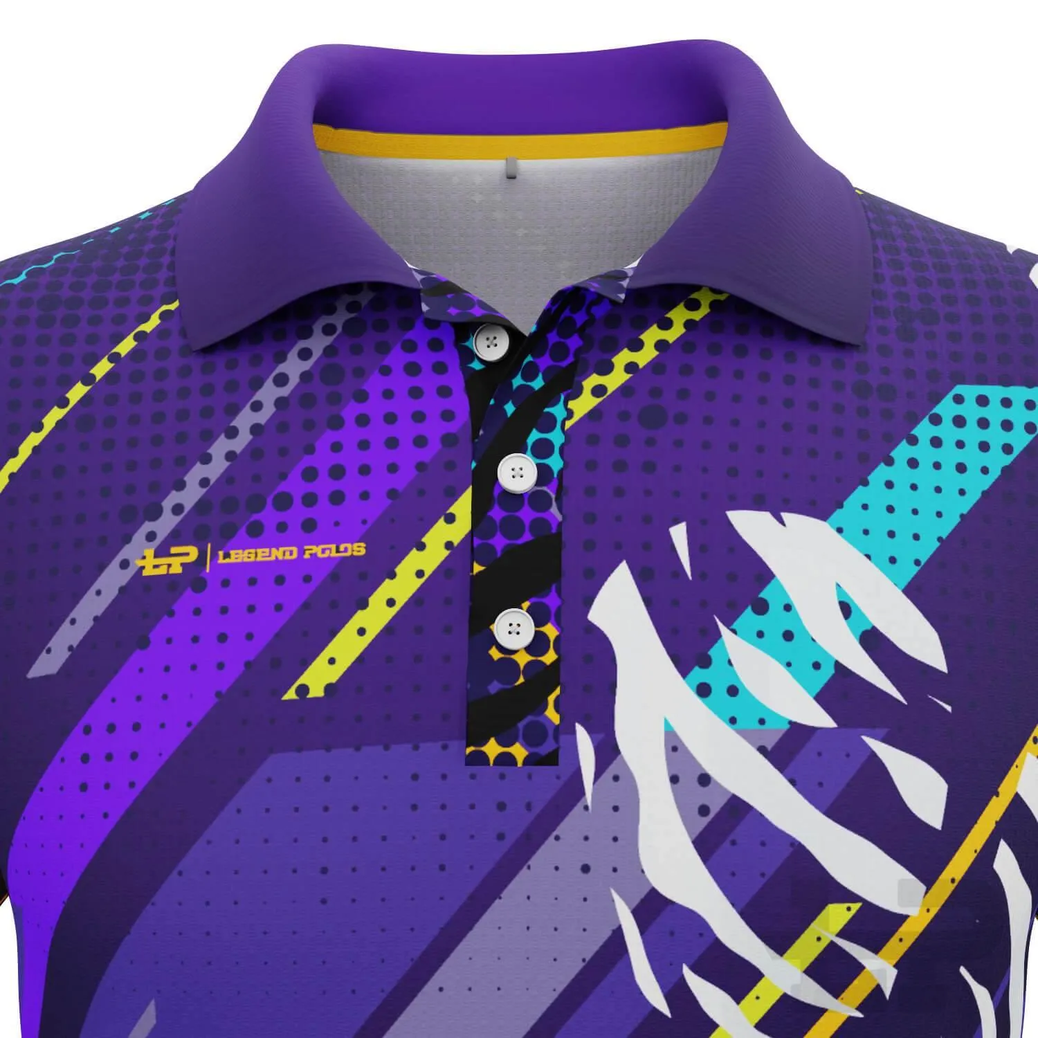 Men's Animal Print Short Sleeve Tenpin Bowling Shirt