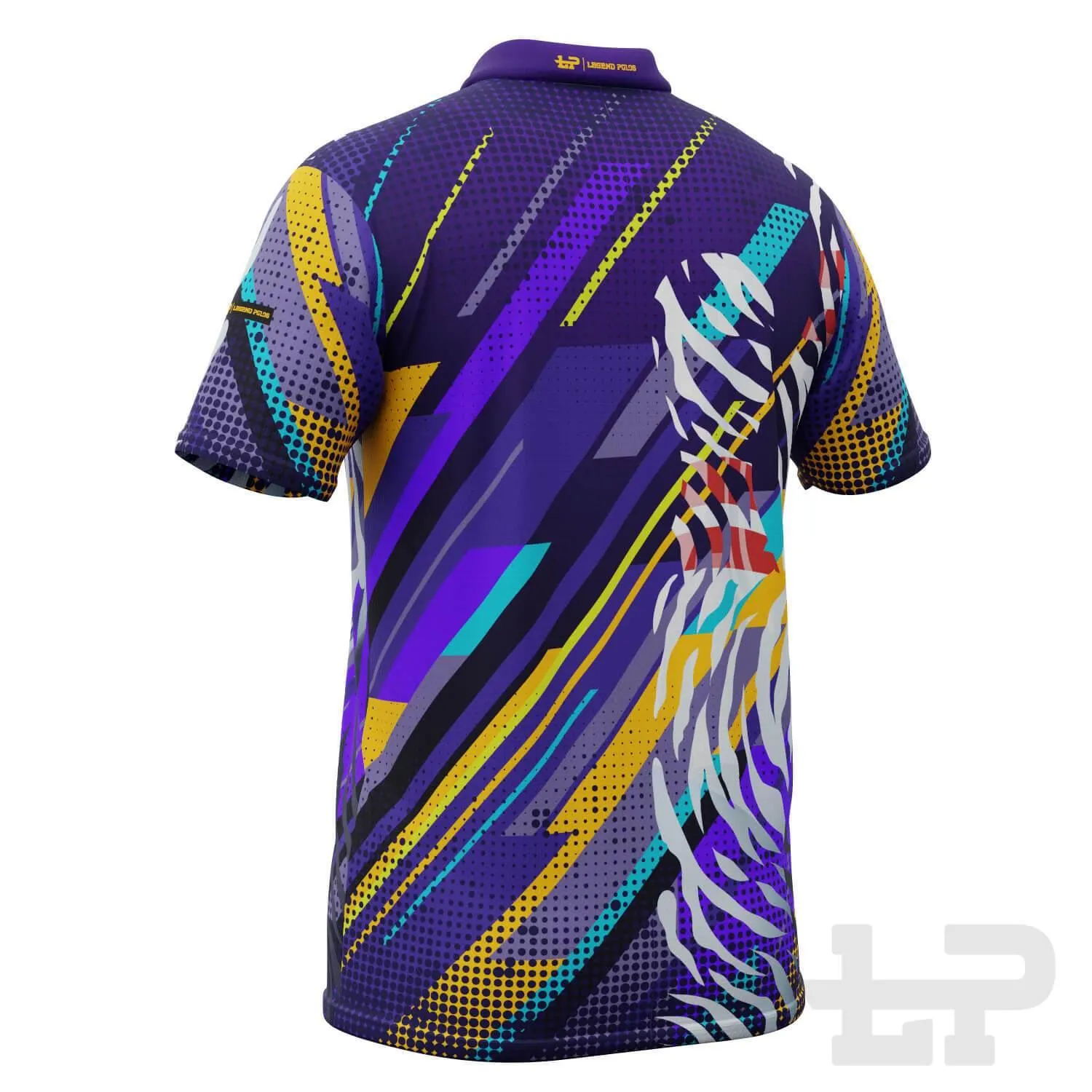 Men's Animal Print Short Sleeve Tenpin Bowling Shirt