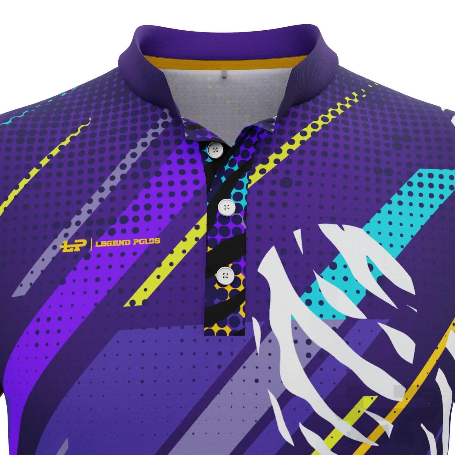 Men's Animal Print Short Sleeve Tenpin Bowling Shirt