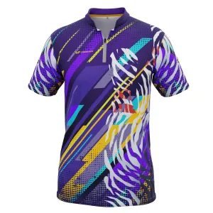 Men's Animal Print Short Sleeve Tenpin Bowling Shirt