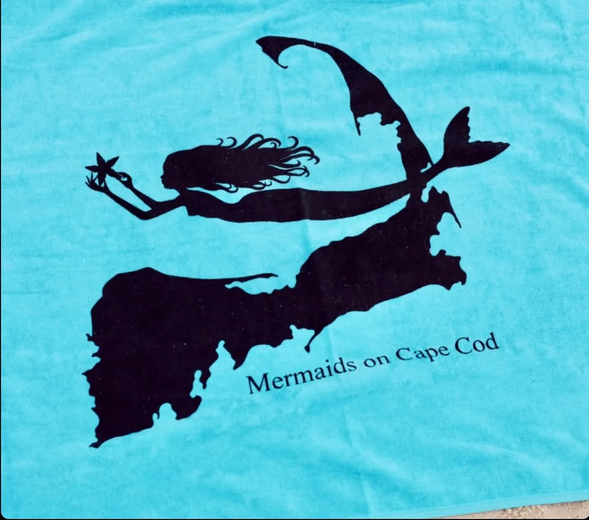 Mermaids on Cape Cod Beach Towel