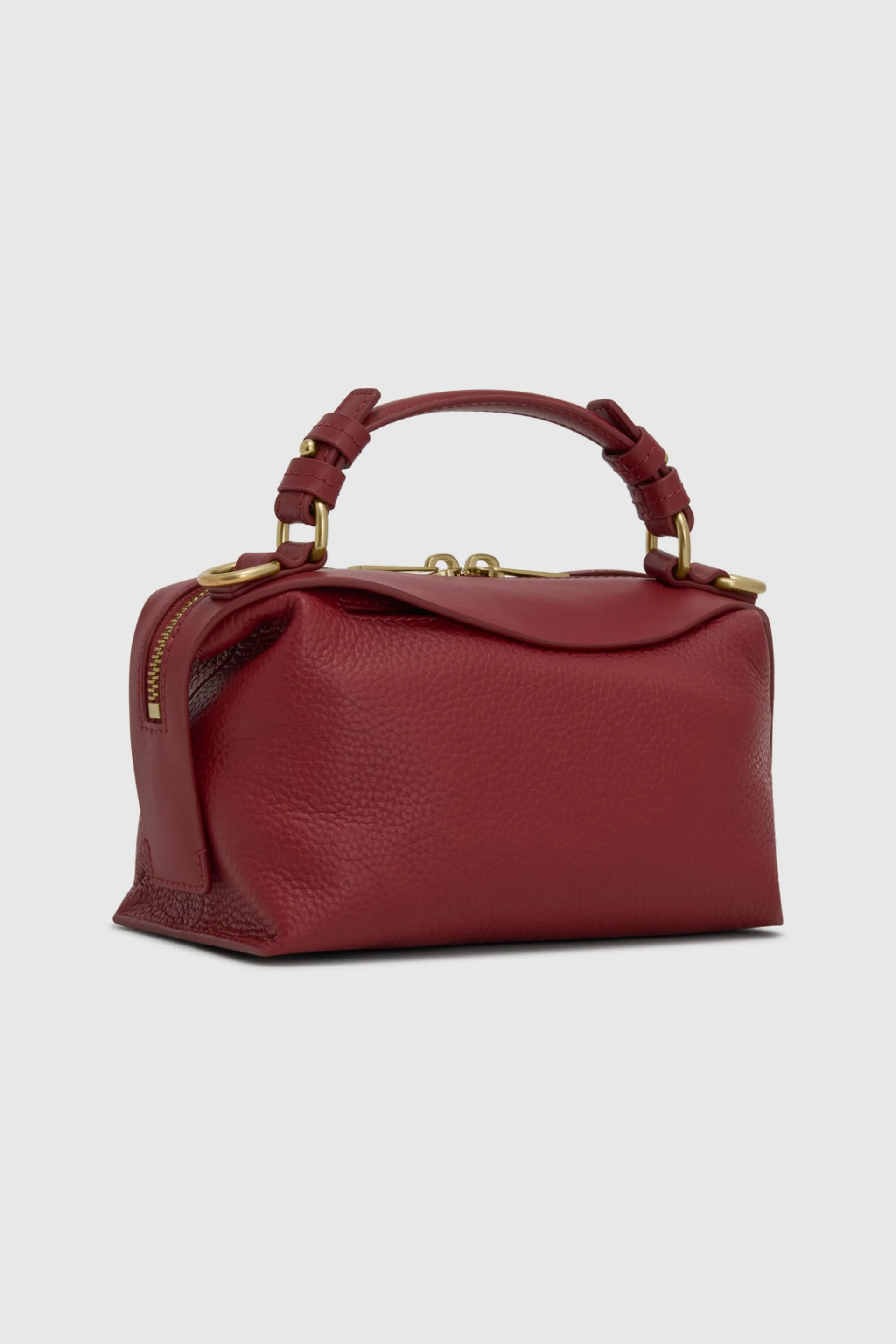 Mica Mini Bowler in Cherry