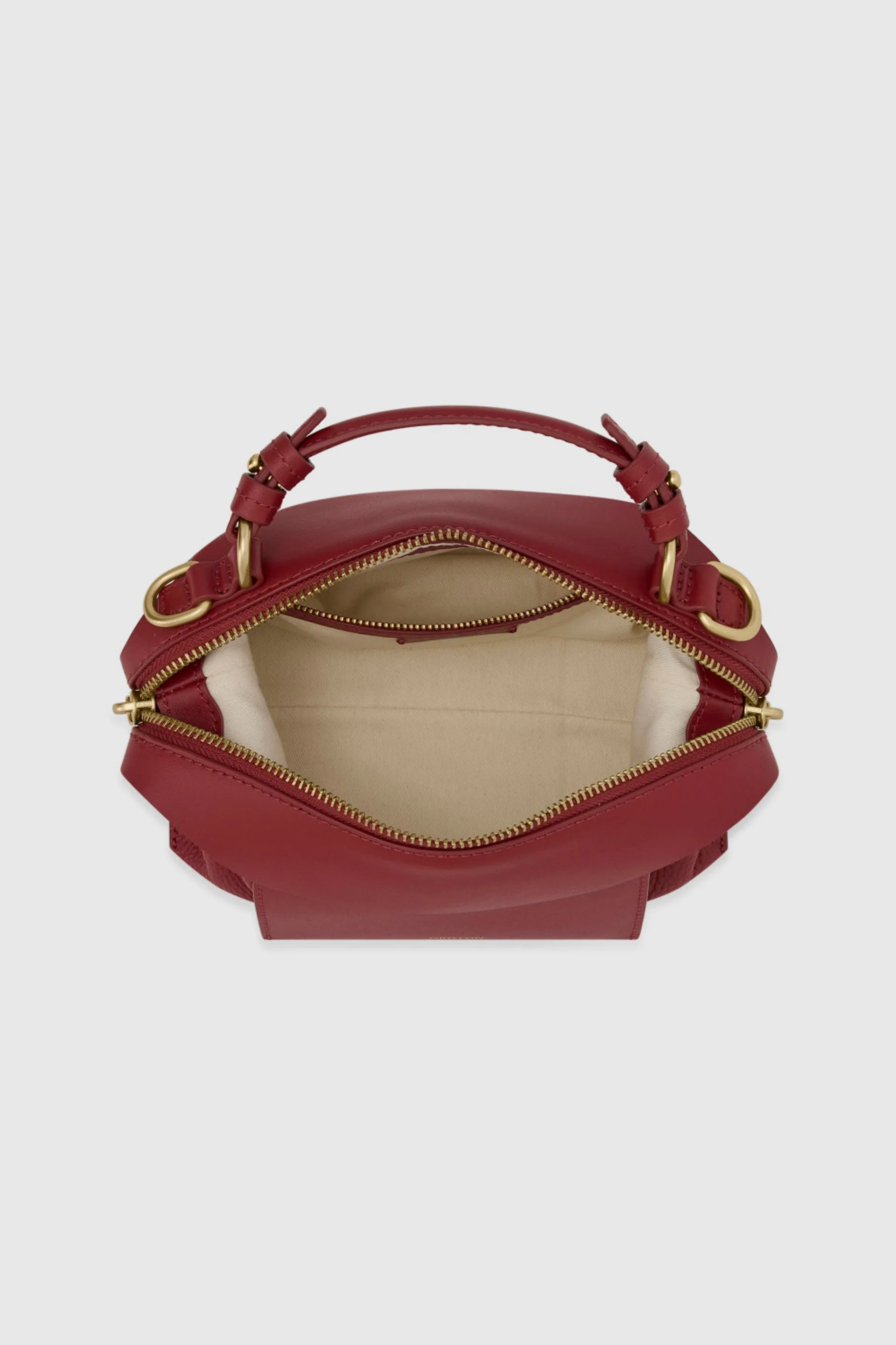Mica Mini Bowler in Cherry