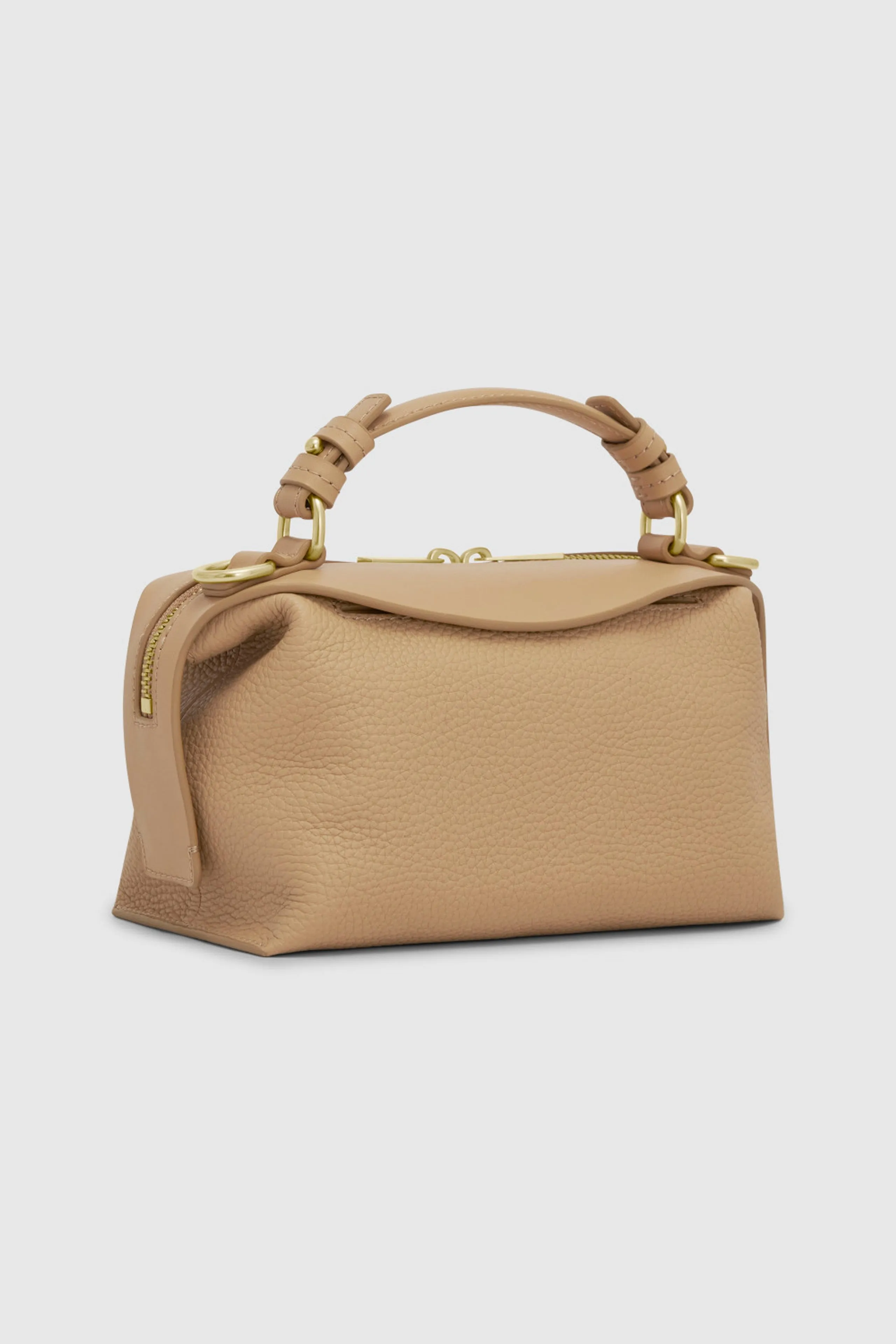 Mica Small Bowler in Biscotti