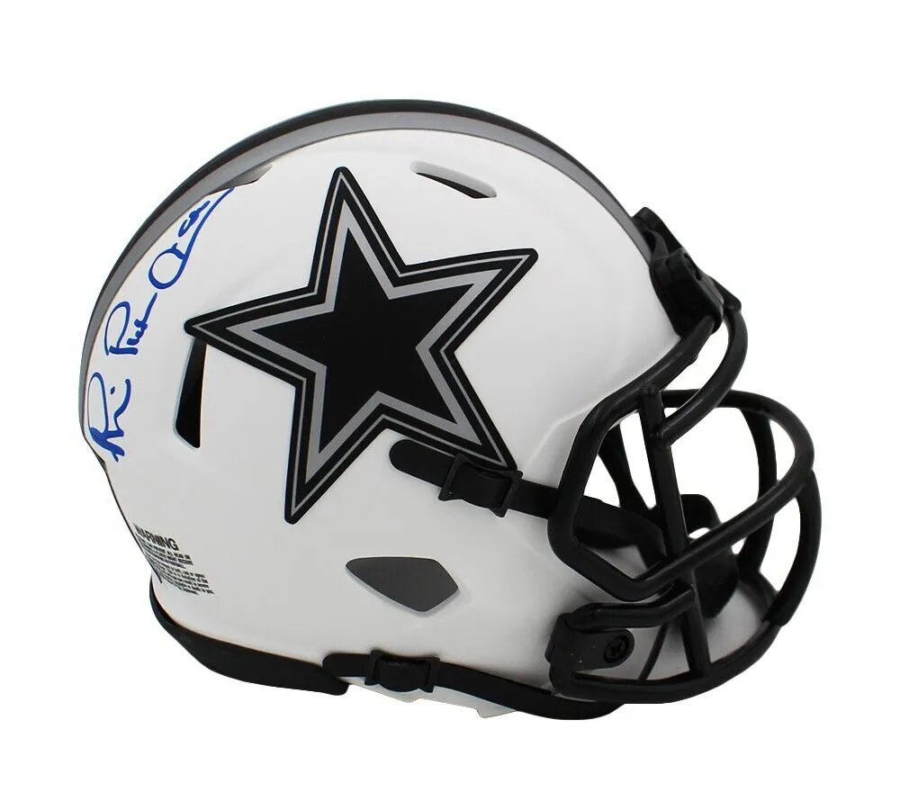Michael Irvin Signed Dallas Cowboys Speed Lunar NFL Mini Helmet