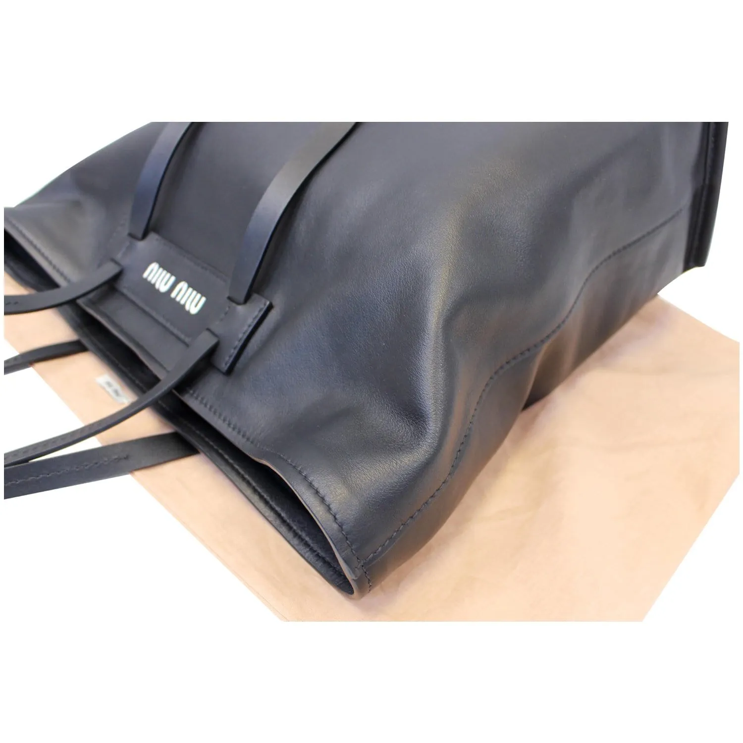MIU MIU Patch Medium Grace Lux Tote Shoulder Bag - Last Call