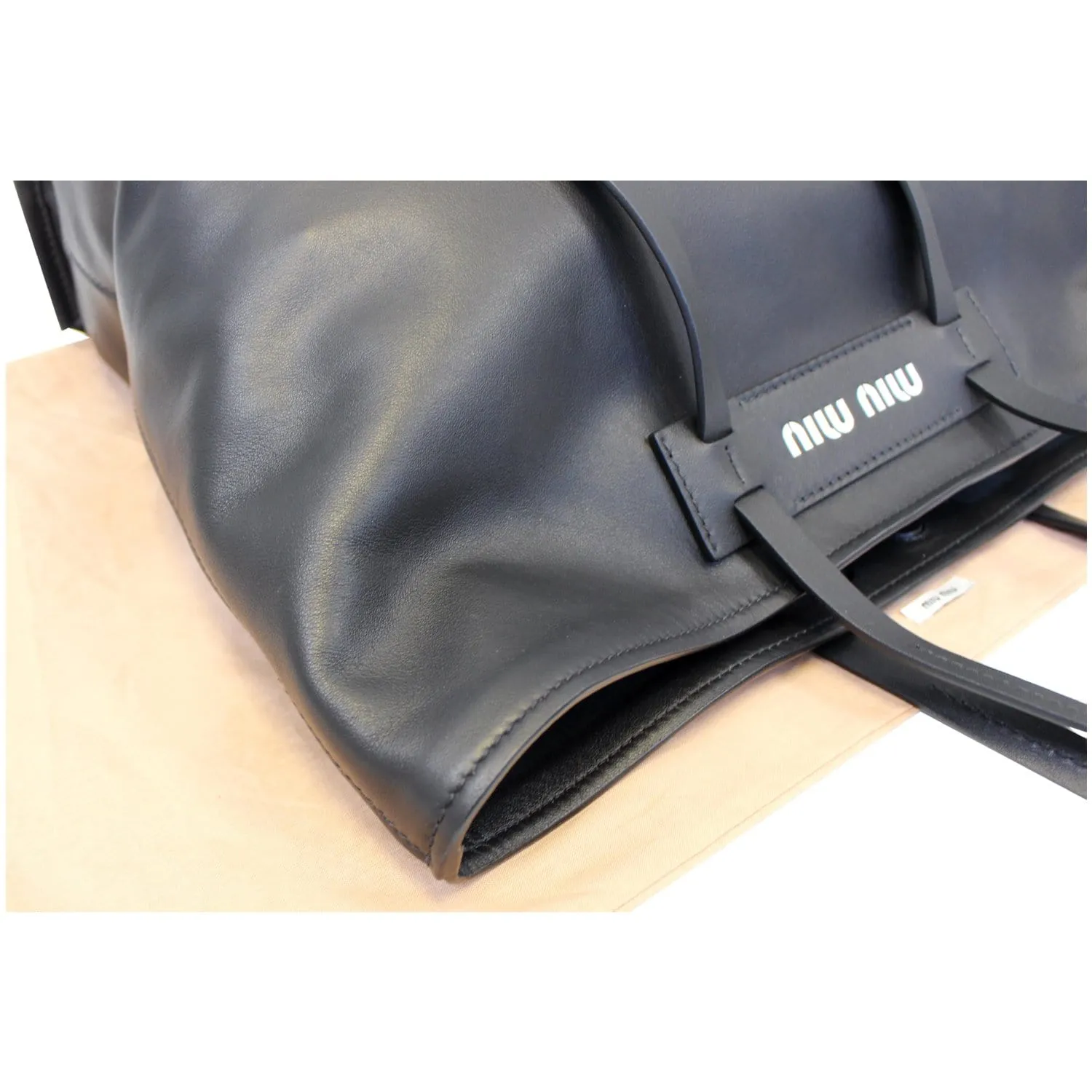 MIU MIU Patch Medium Grace Lux Tote Shoulder Bag - Last Call