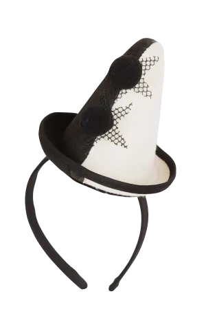 Monochrome Clown Hat Headband