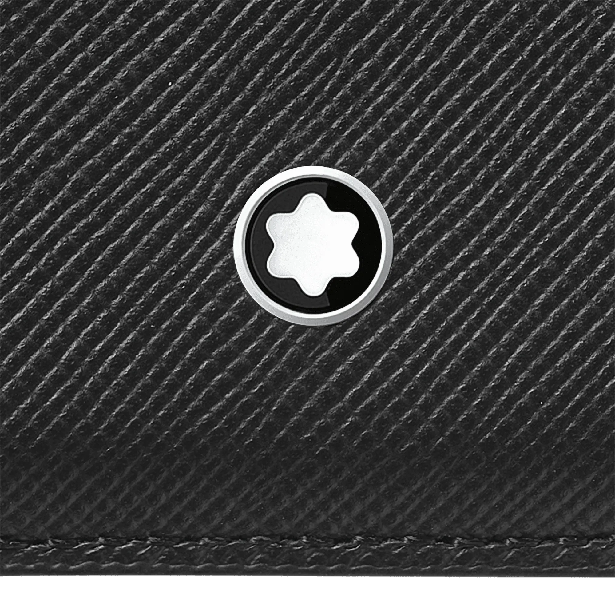 Montblanc Portacarte 2 compartments for iPhone with Apple Magsafe Sartorial Black 130325