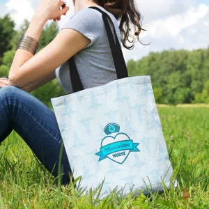 MS Nurse Blue Tote Bag