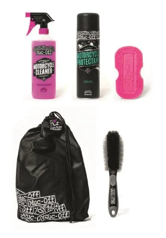 MUC-OFF Motorcycle Care Essentials Kit
