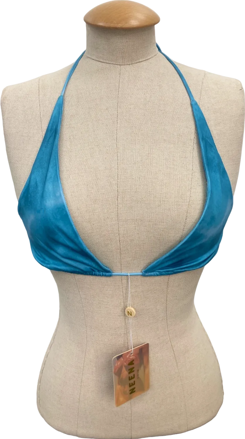 Neena Blue Swim Bikini Top XS