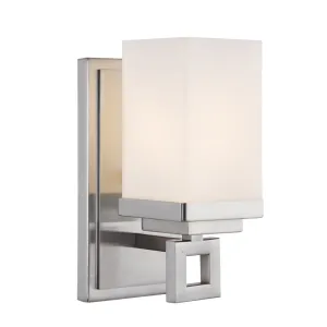 Nelio 1 Light Bath Vanity- Pewter